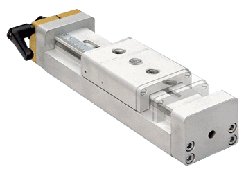  ￼PNEUMATIC CYLINDER LINEAR BALL SLIDE — ADJUSTABLE UNITS